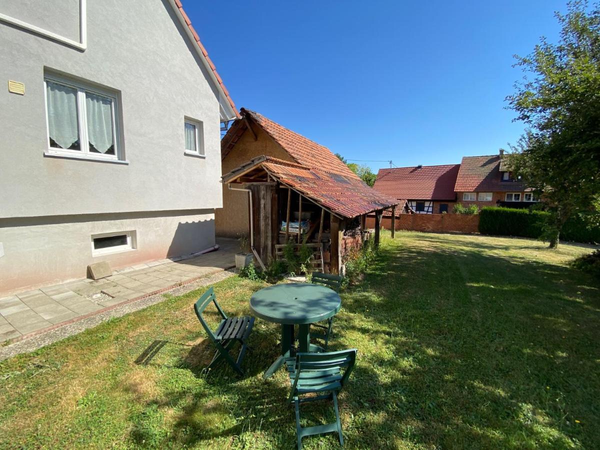 Elsasslogie Im Winzerdorf Apartman Cleebourg Kültér fotó